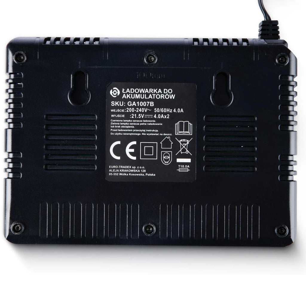 META-PRO Fast Battery Charger 21.5V 4A – Li-Ion Power Tool Charger
