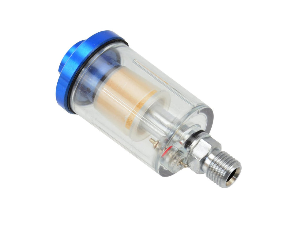 In-line Water Trap / Air Filter, 1/4" Inlet/Outlet