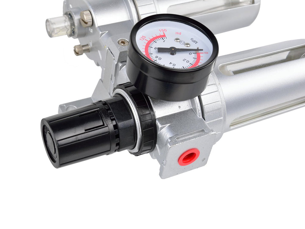 Air Regulator with Filter and Lubricator