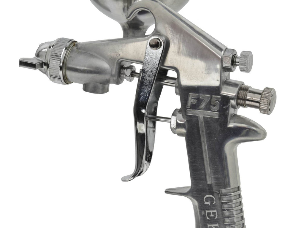 Spray gun with 300cc cup and upper tank