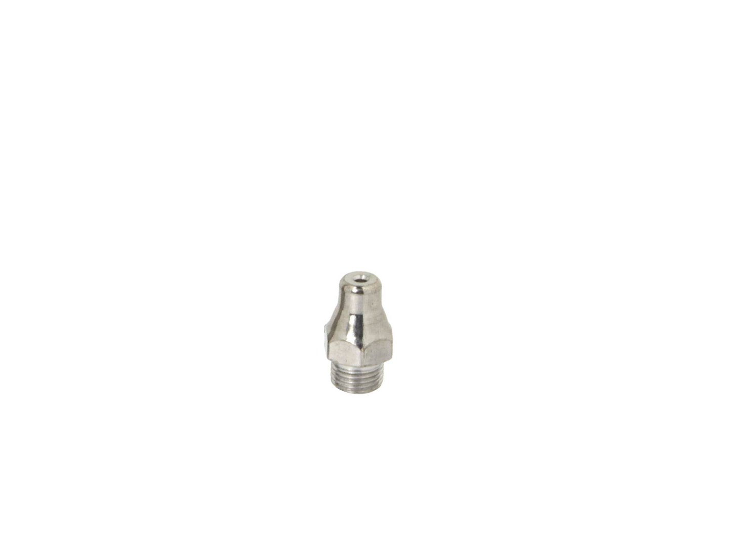 Air blow gun with short nozzle