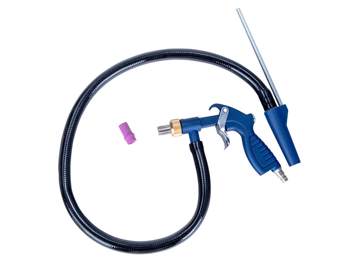 Sandblasting gun with PS-3 hose