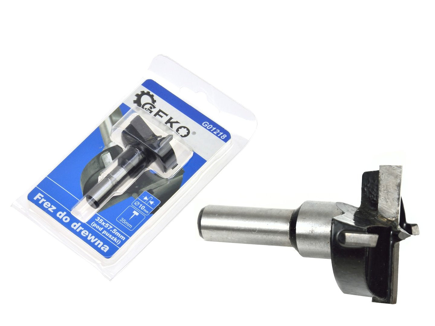 Hinge boring bit 35 x 57.5 mm for hinge cups
