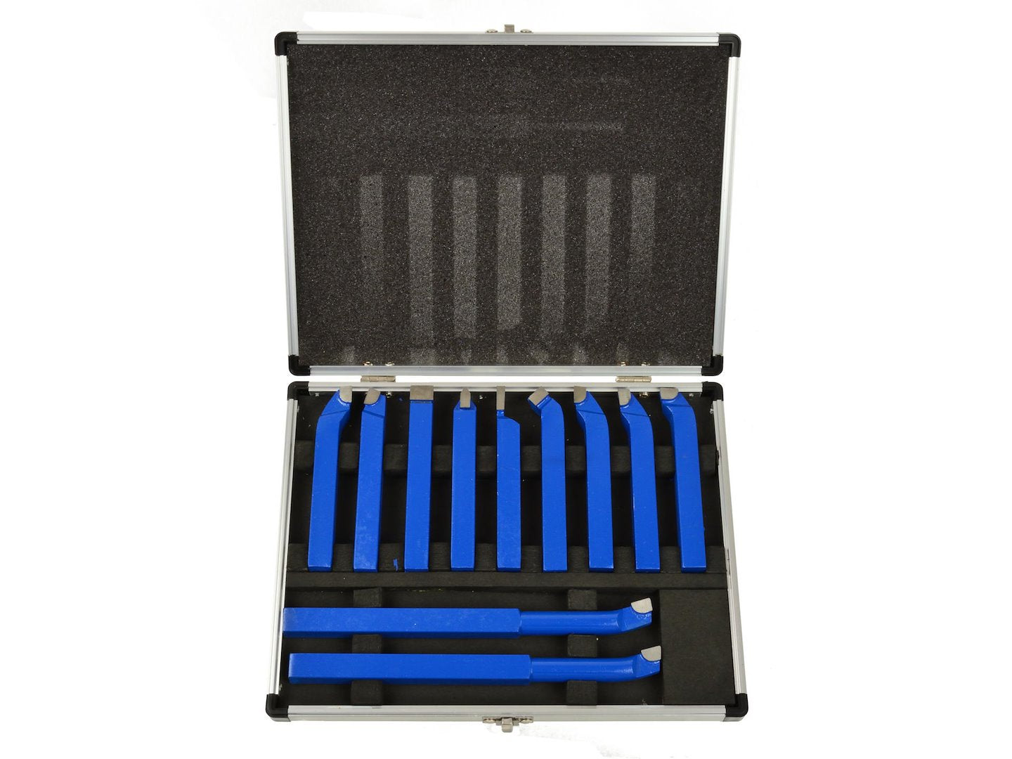 Carbide-Tipped Turning Tool Set, 11 pcs, 12 x 12 mm