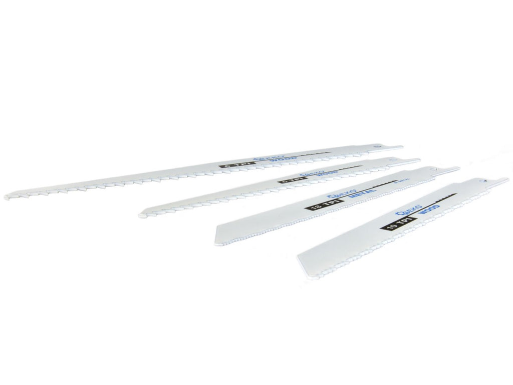 High-Carbon Steel Bi-metal Reciprocating Saw Blade Set, 10 pcs