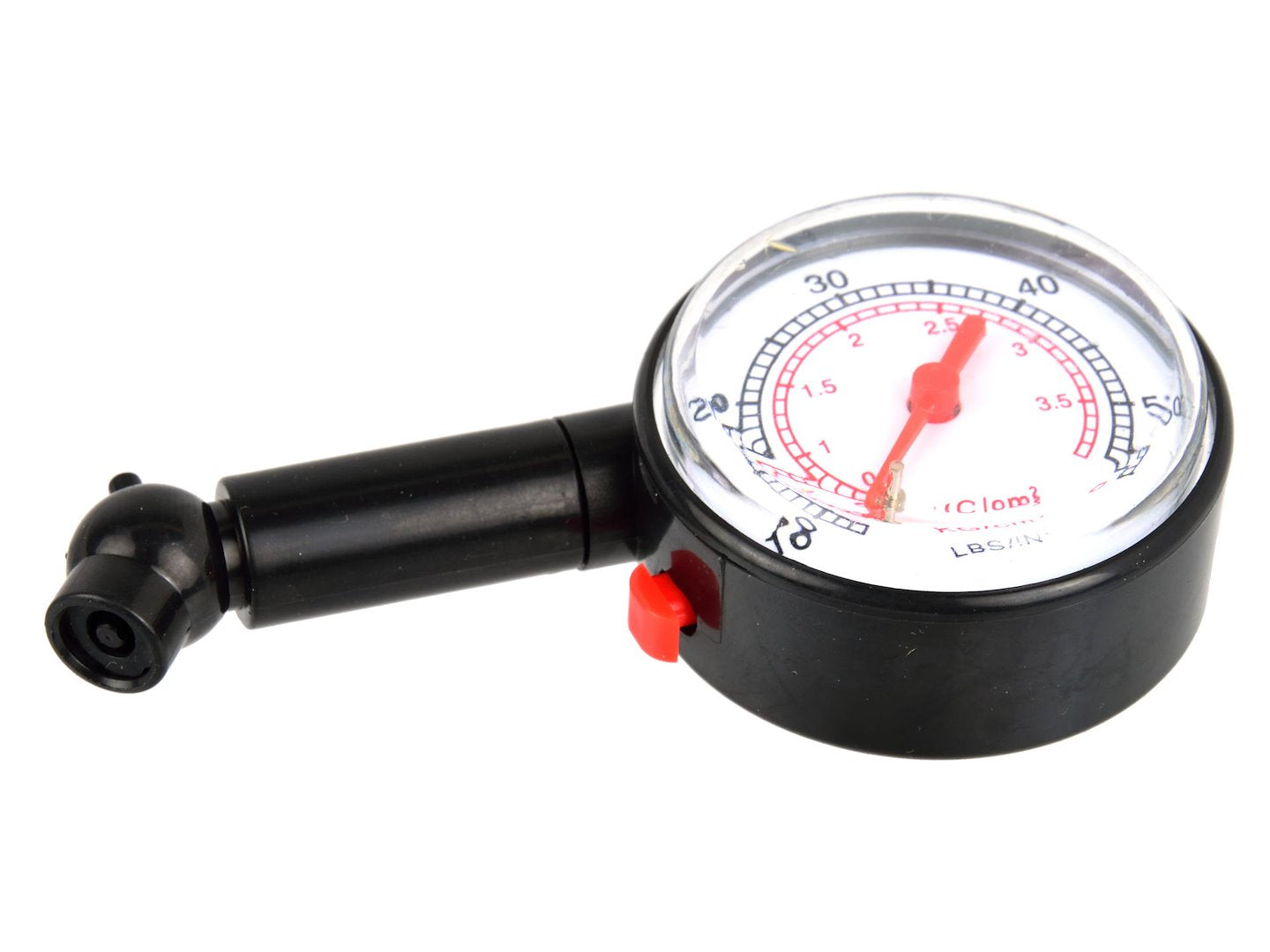 Dial Tire Air Pressure Gauge (Plastic)