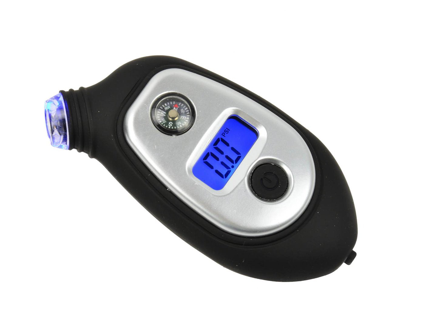 Digital Tire Pressure Gauge with Flashlight and Compass