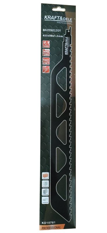 Tikka-saeleht 455x50x1.5mm KD10781