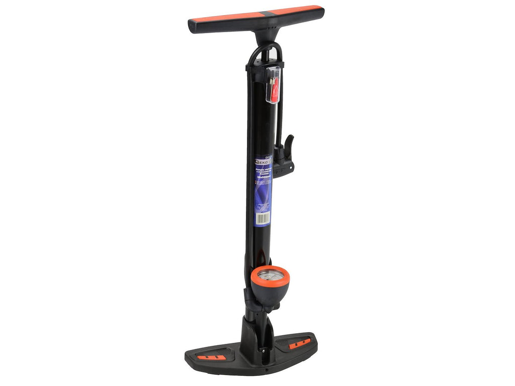 Hand Pump 38 x 525 mm with gauge (steel)