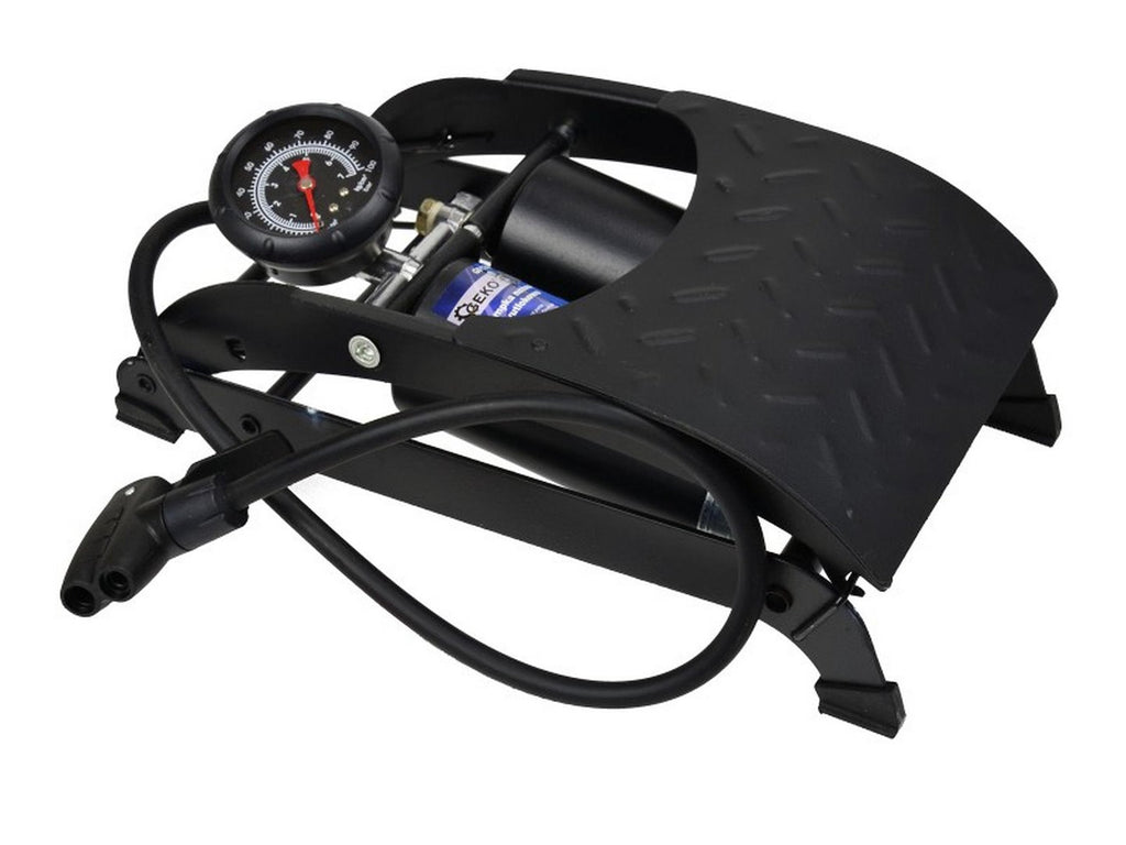 GEKO Profi Double-Barrel Foot Pump