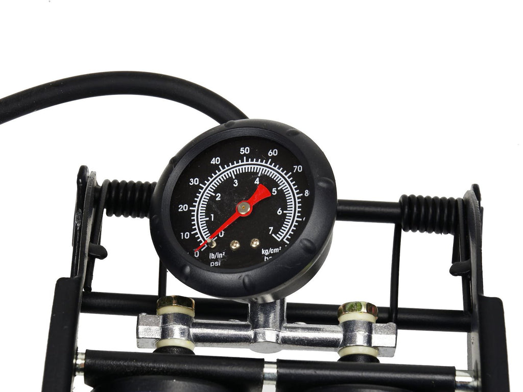 GEKO Profi Double-Barrel Foot Pump