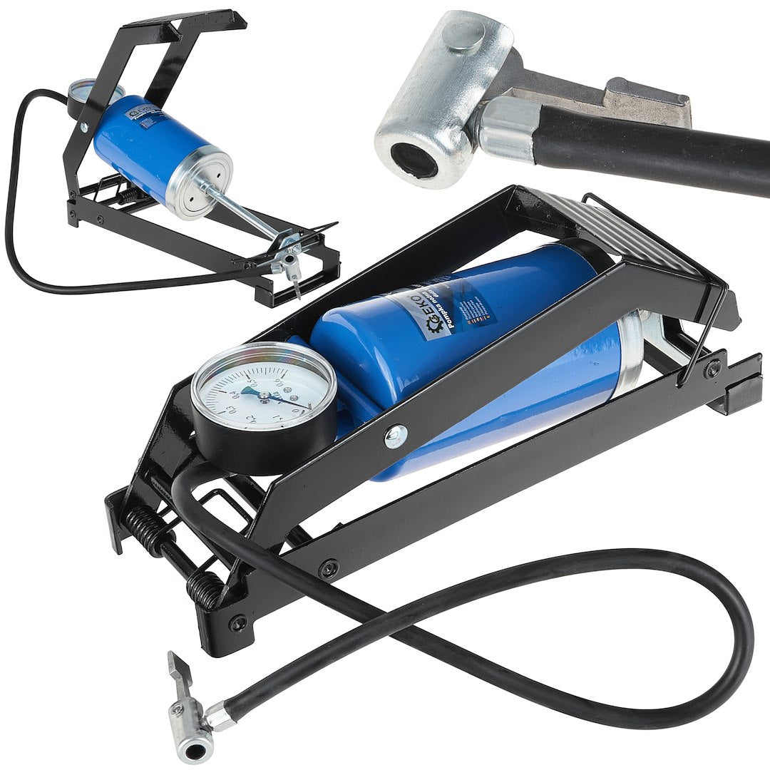 Single-Barrel Foot Pump 80 x 130 mm