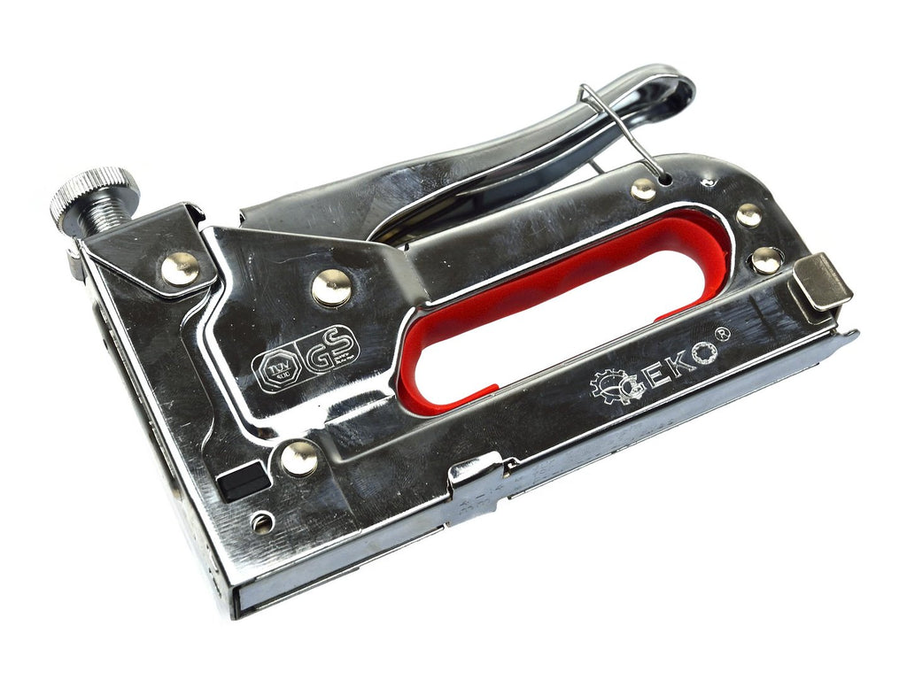 Chromed Manual Staple Gun, 4-14 mm