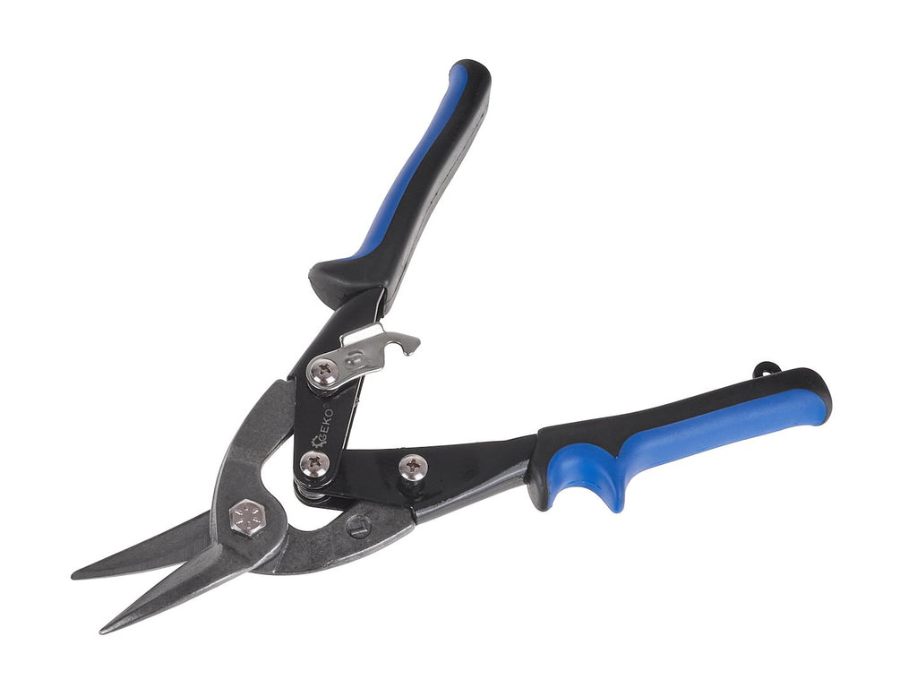 Straight Aviation Snips 10" Insulated Handle