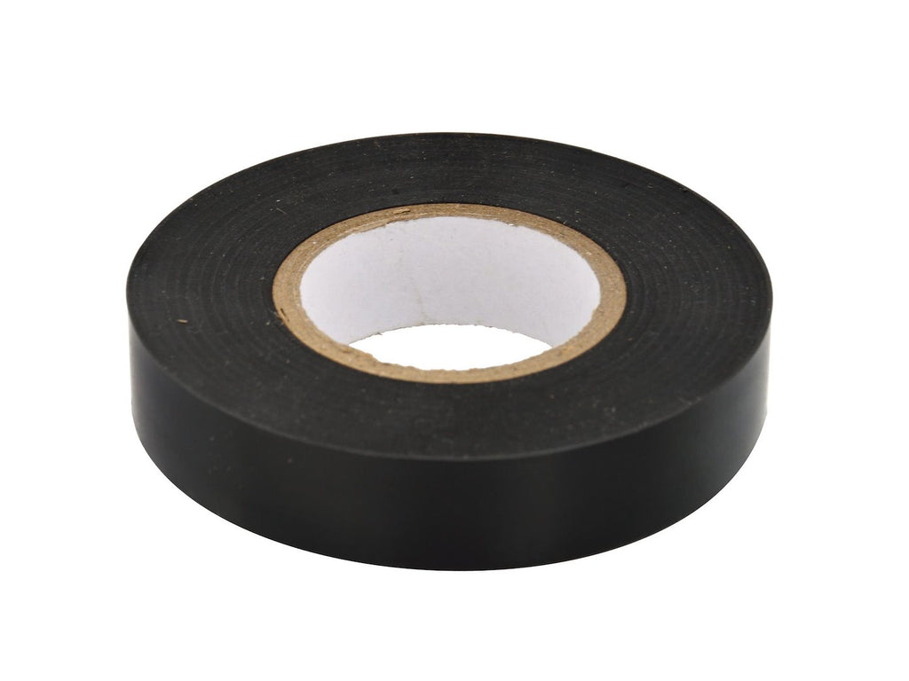 Insulating Tape, Black, Flame-Retardant Type B, 17 mm x 0.18 mm x 26 m