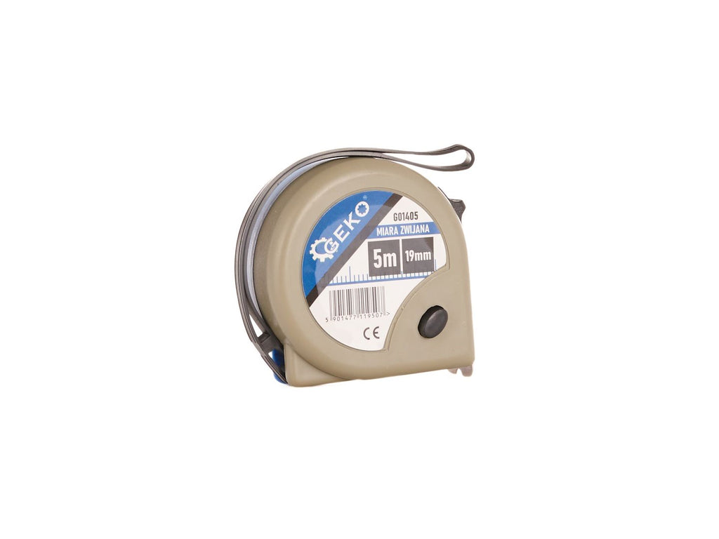 Measuring Tape 5 m x 19 mm x 0.115 mm GEKO