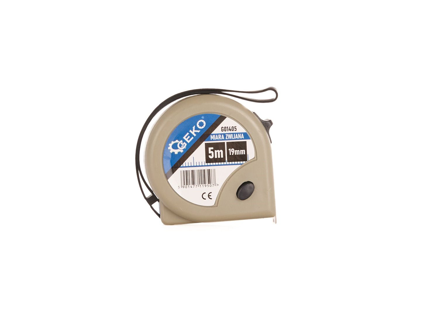 Measuring Tape 5 m x 19 mm x 0.115 mm GEKO