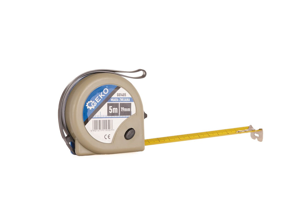 Measuring Tape 5 m x 19 mm x 0.115 mm GEKO