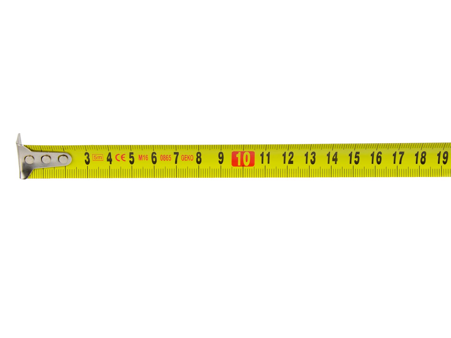 GEKO Measuring Tape 10 m x 25 mm x 0.115 mm