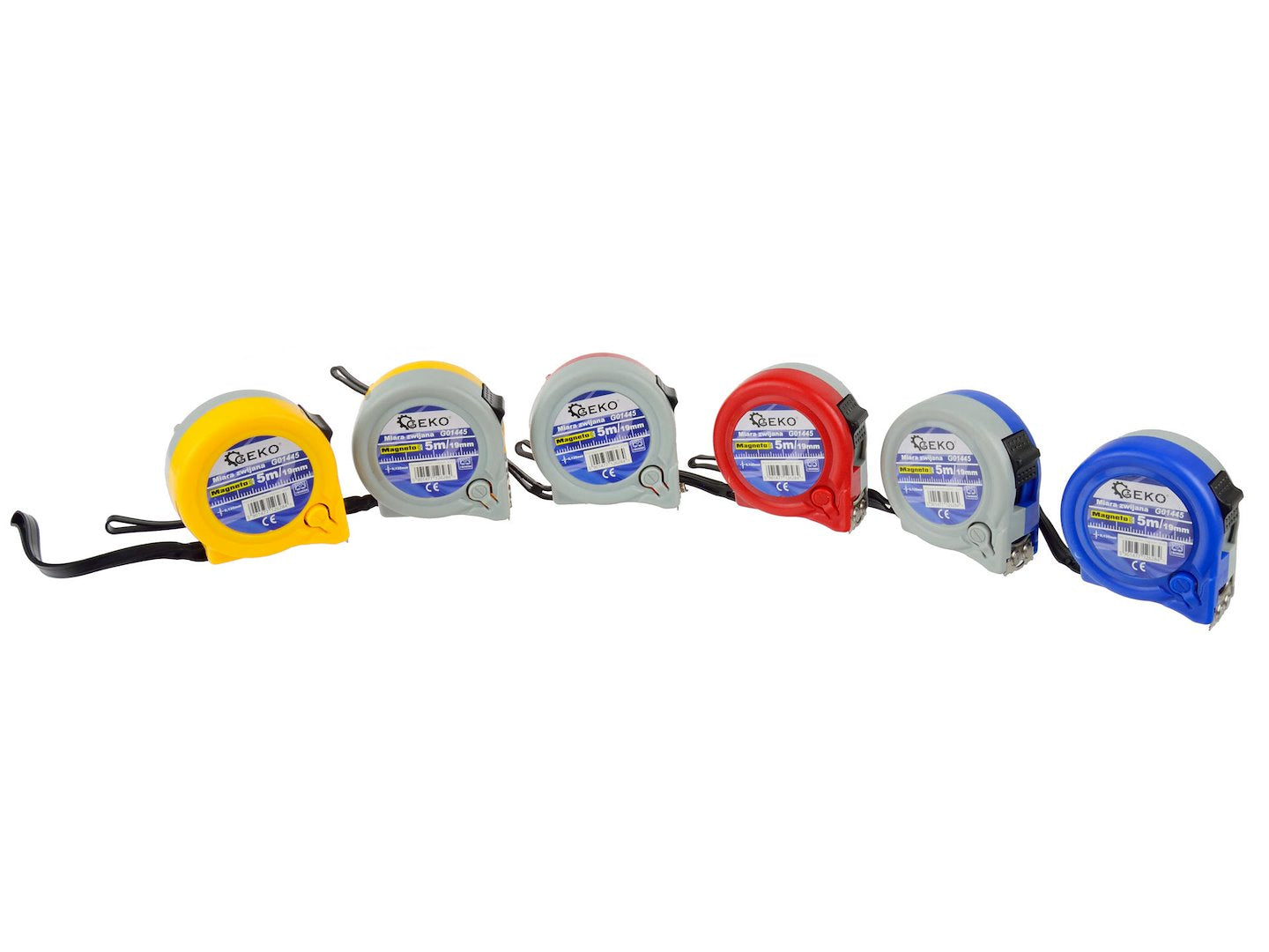 GEKO Magnetic Tape Measure 5 m x 19 mm