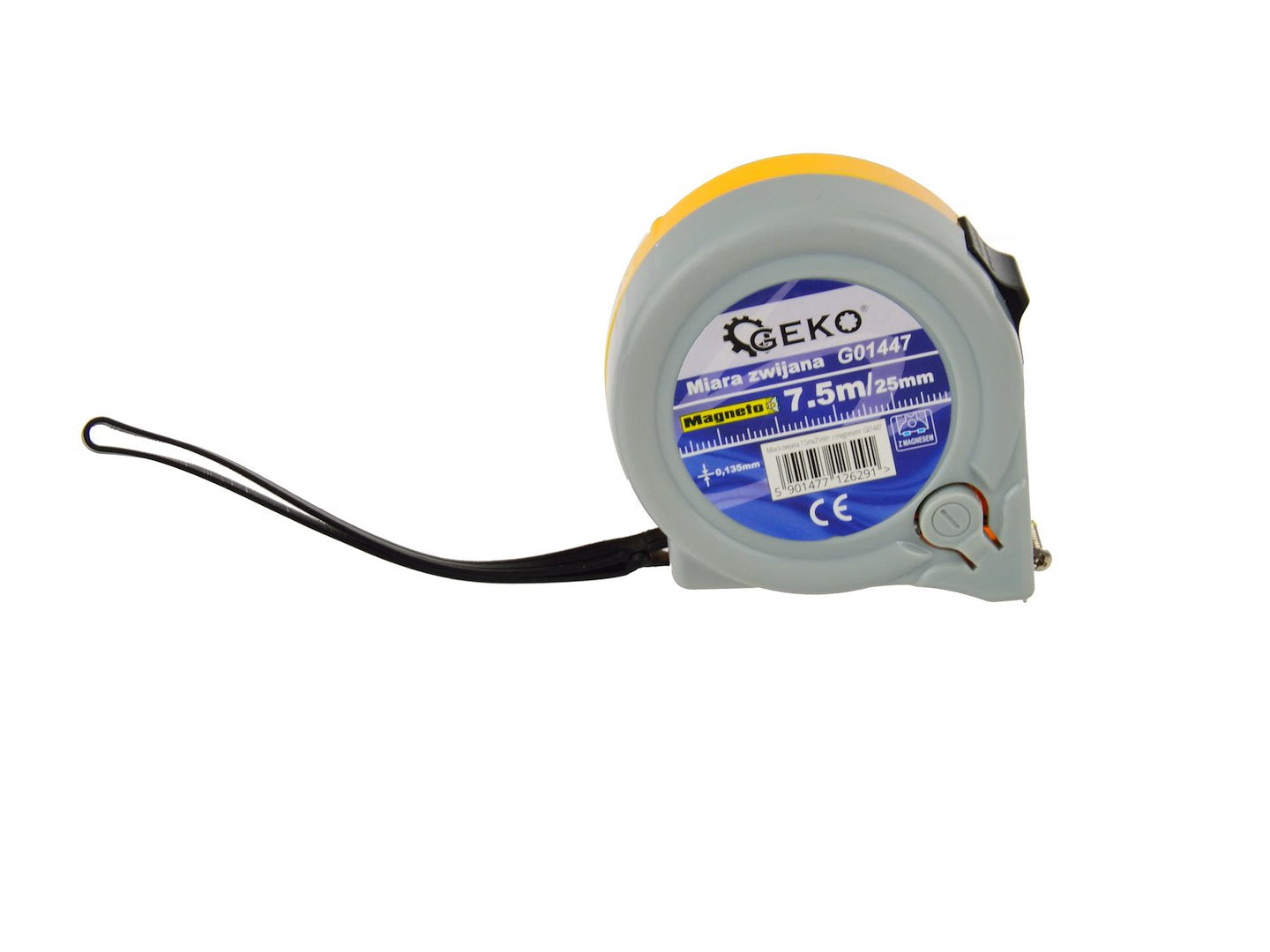 GEKO Magnetic Measuring Tape 7,5 m x 25 mm