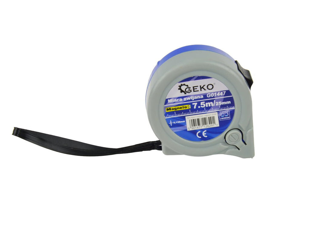 GEKO Magnetic Measuring Tape 7,5 m x 25 mm