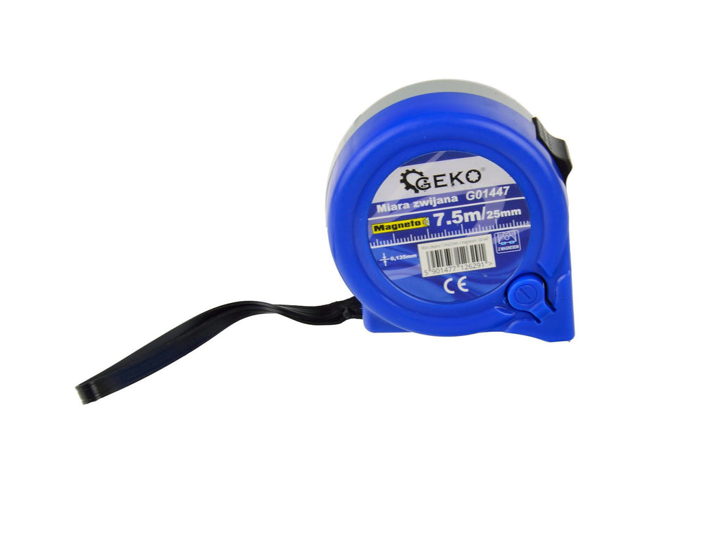 GEKO Magnetic Measuring Tape 7,5 m x 25 mm