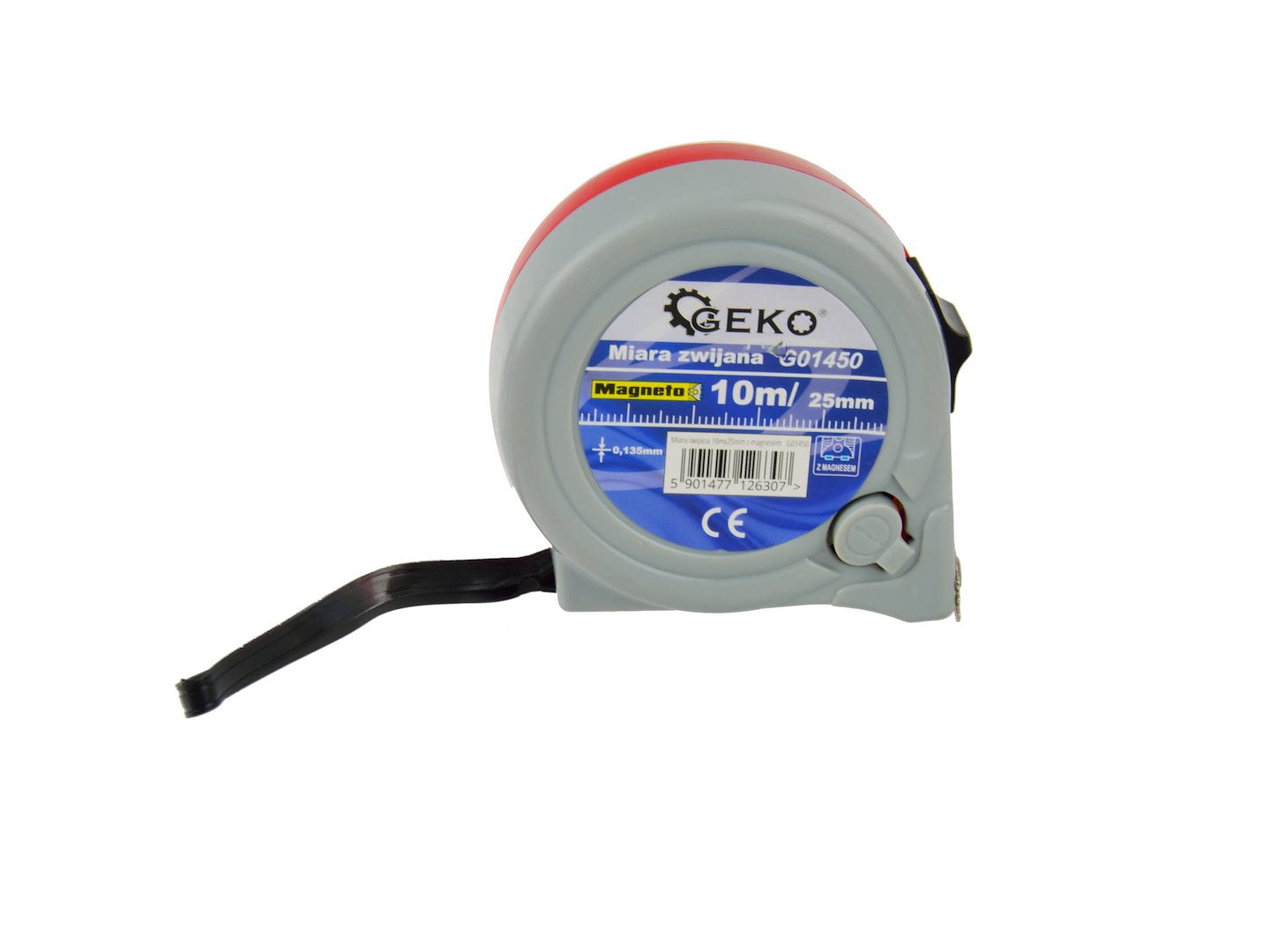 GEKO Magnetic Measuring Tape 10 m x 25 mm