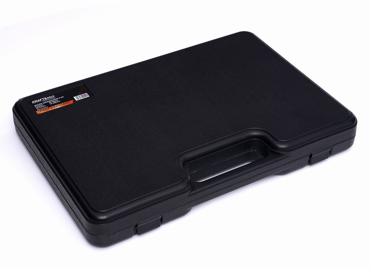 KRAFT&DELE välismikromeetrite komplekt 0–100 mm KD10443
