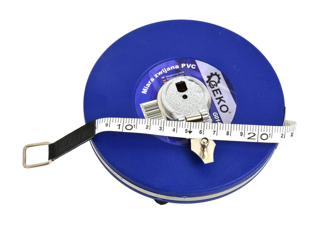 GEKO Profi Fibreglass Measuring Tape, 30 m