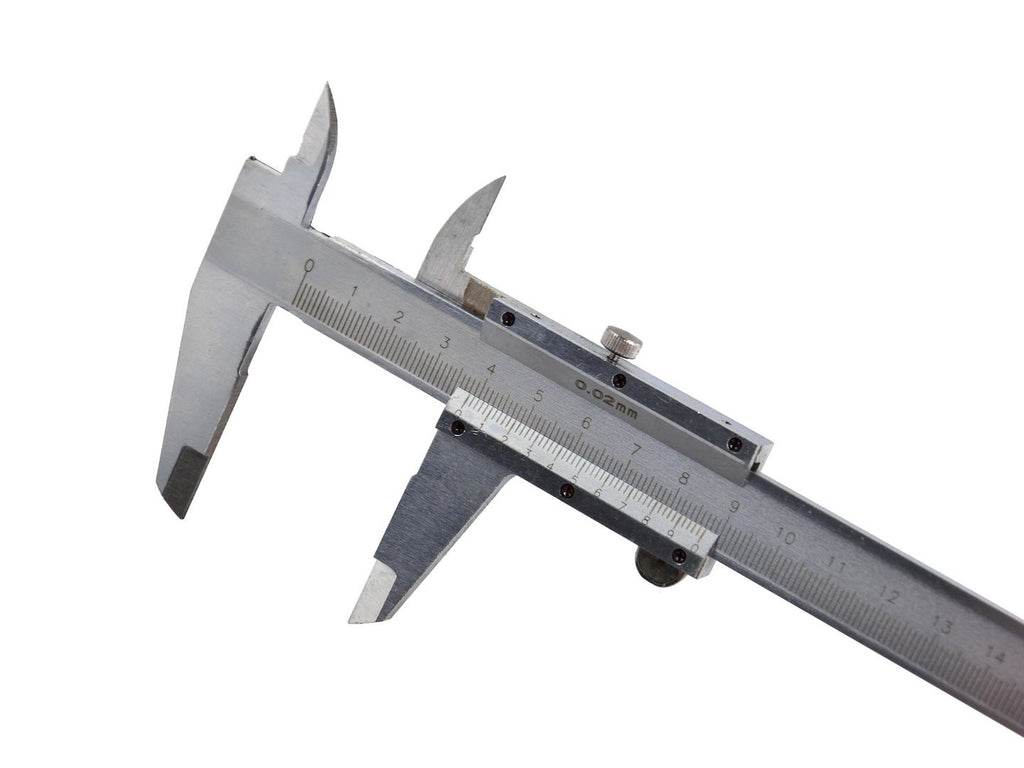 Vernier Caliper with Upper Jaws, 200 mm, 0.02 mm