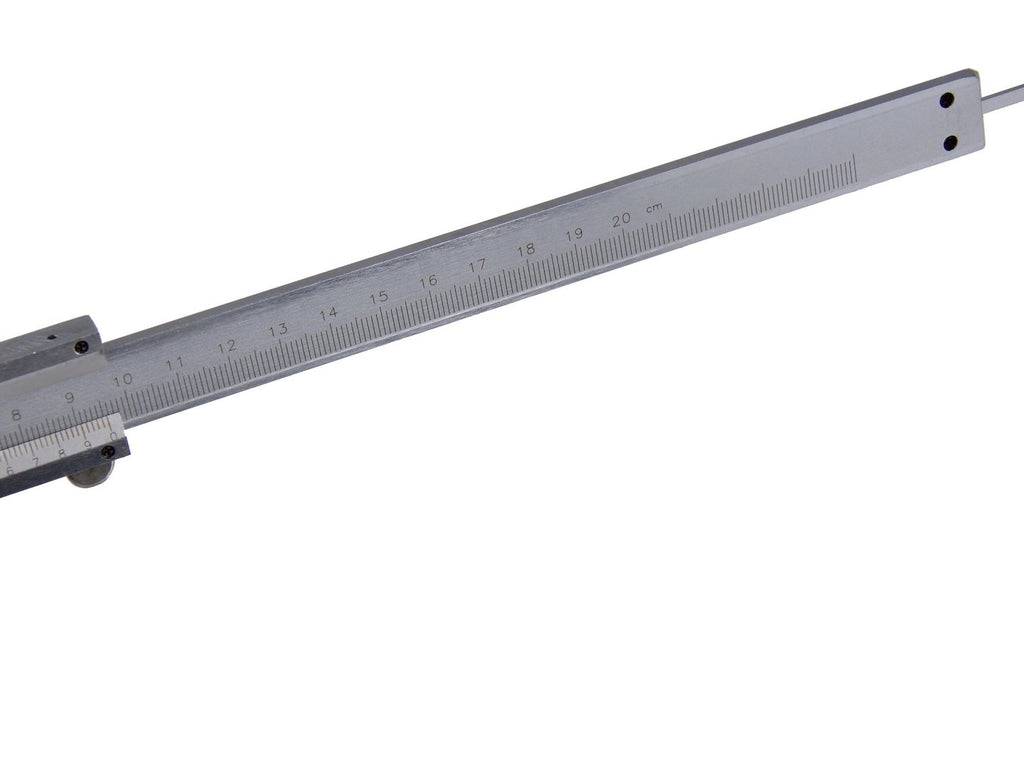 Vernier Caliper with Upper Jaws, 200 mm, 0.02 mm
