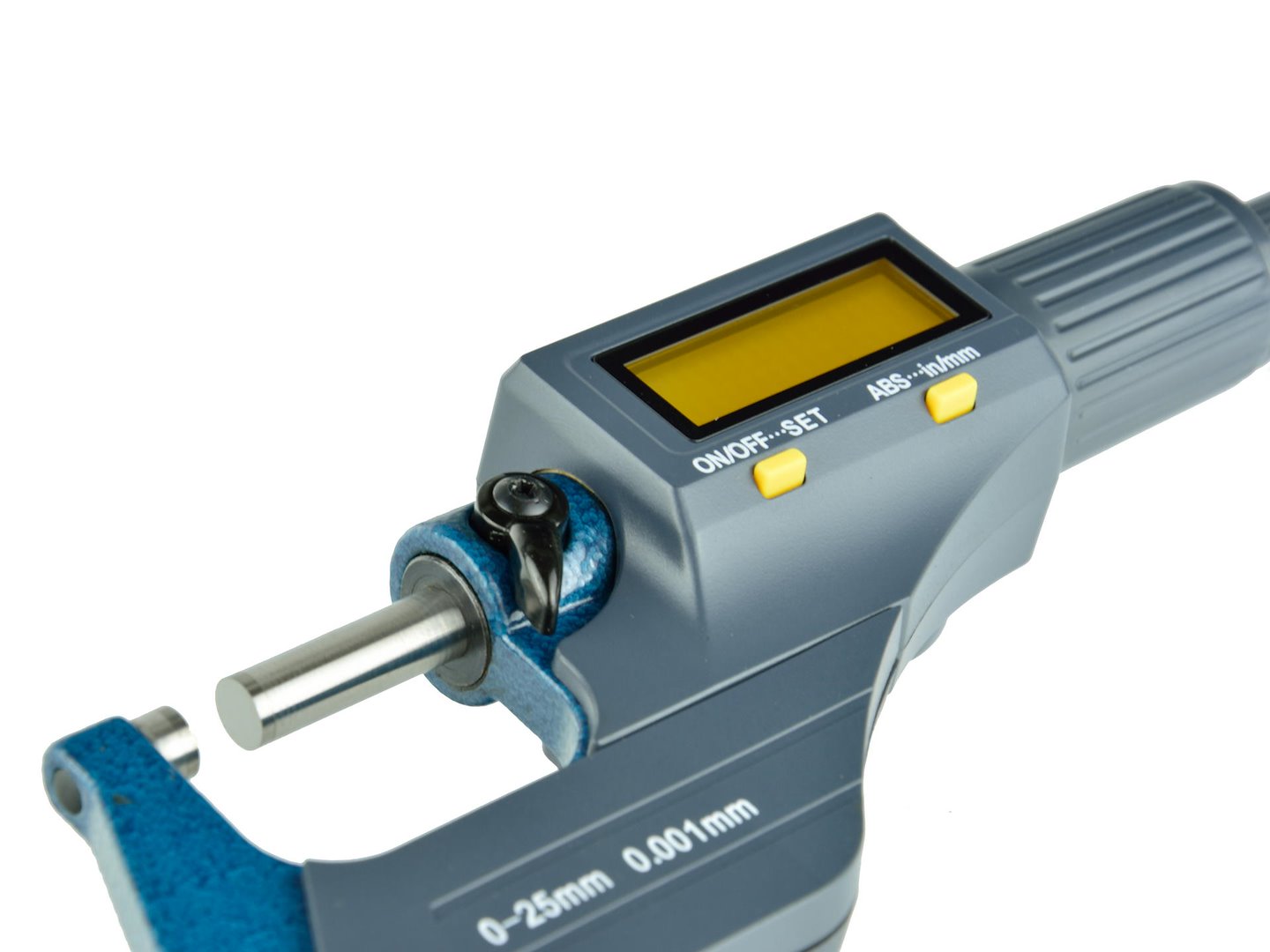 Electronic Outside Micrometer 0-25 mm (0-1\") Resolution 0.001 mm