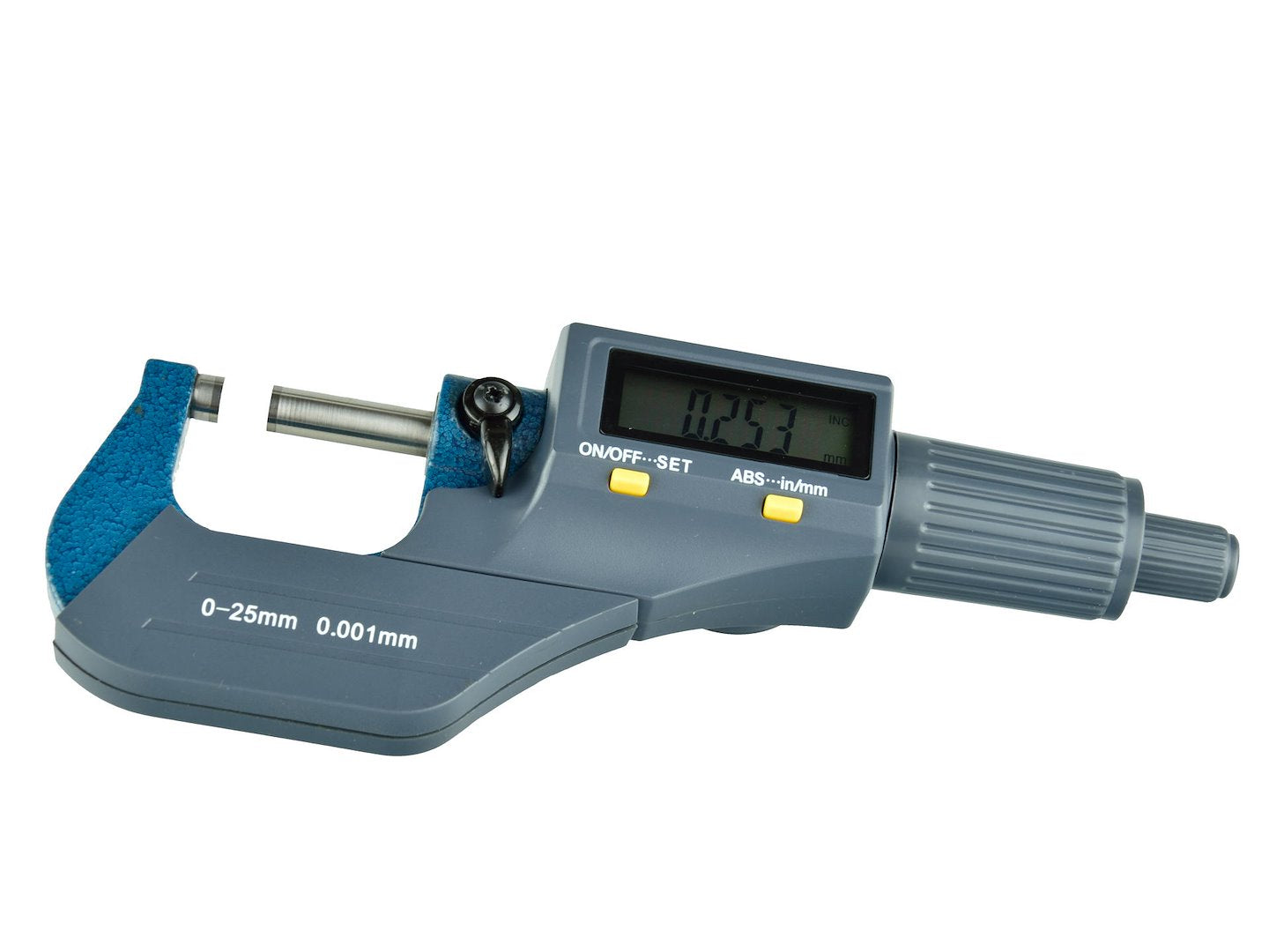 Electronic Outside Micrometer 0-25 mm (0-1\") Resolution 0.001 mm