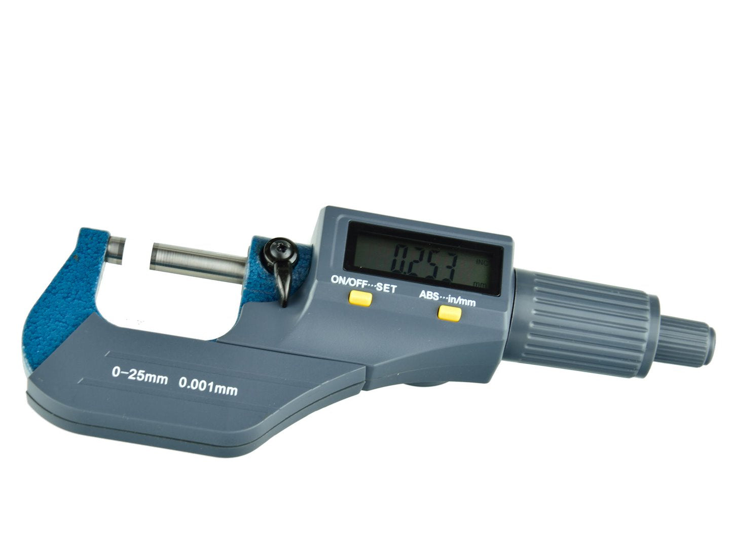 Electronic Outside Micrometer 0-25 mm (0-1\") Resolution 0.001 mm