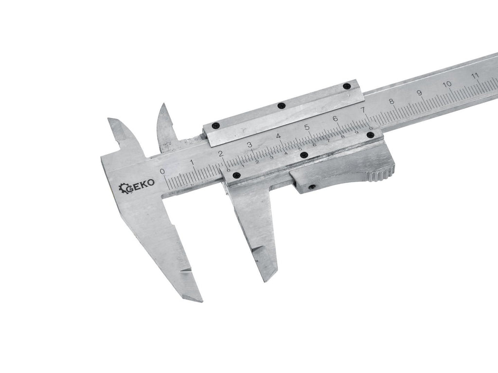 Vernier Caliper 150 mm, 0.02 mm resolution, Auto-lock, wooden box
