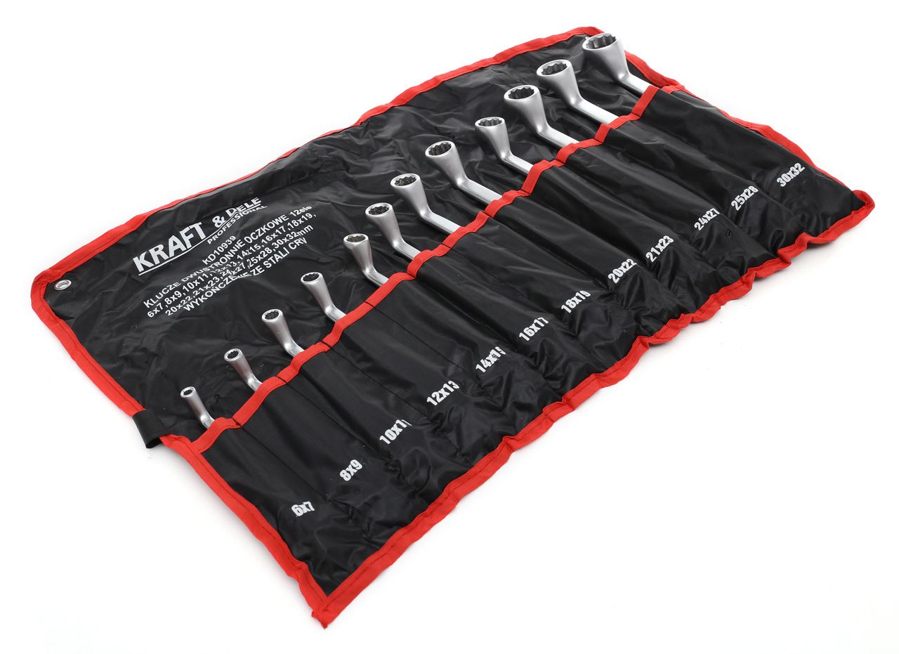 DOUBLE-ENDED BOX WRENCHES 12pcs. KD10939