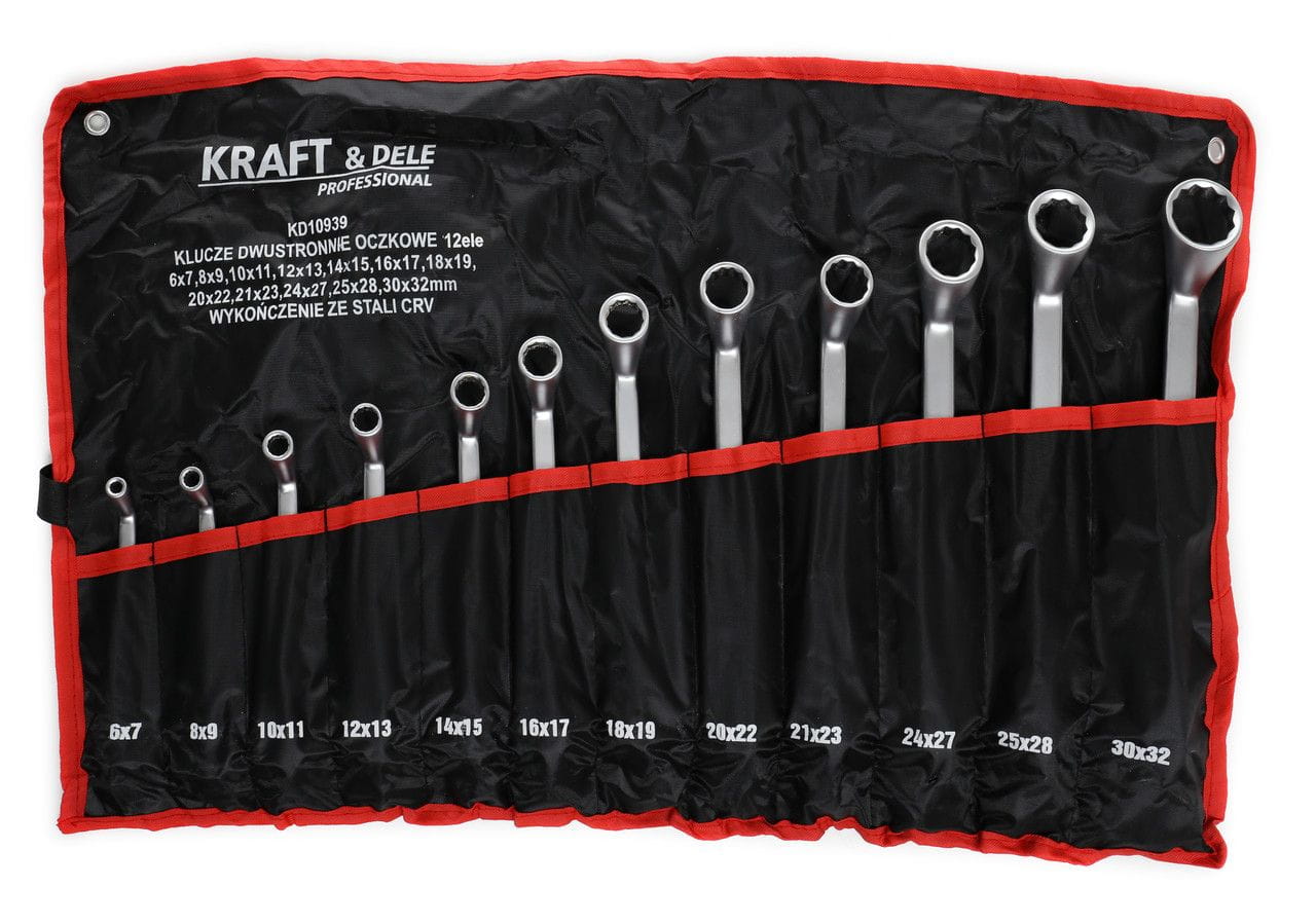 DOUBLE-ENDED BOX WRENCHES 12pcs. KD10939