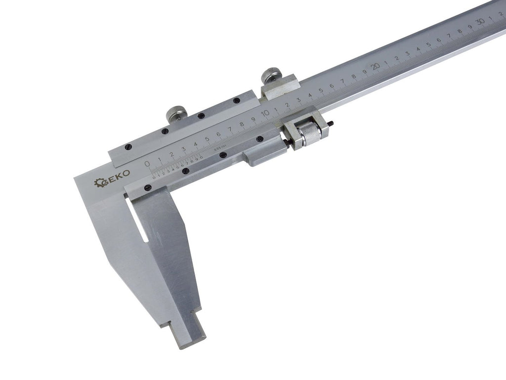 GEKO Heavy-Duty Vernier Caliper — 1000 mm Range, 0.05 mm Resolution