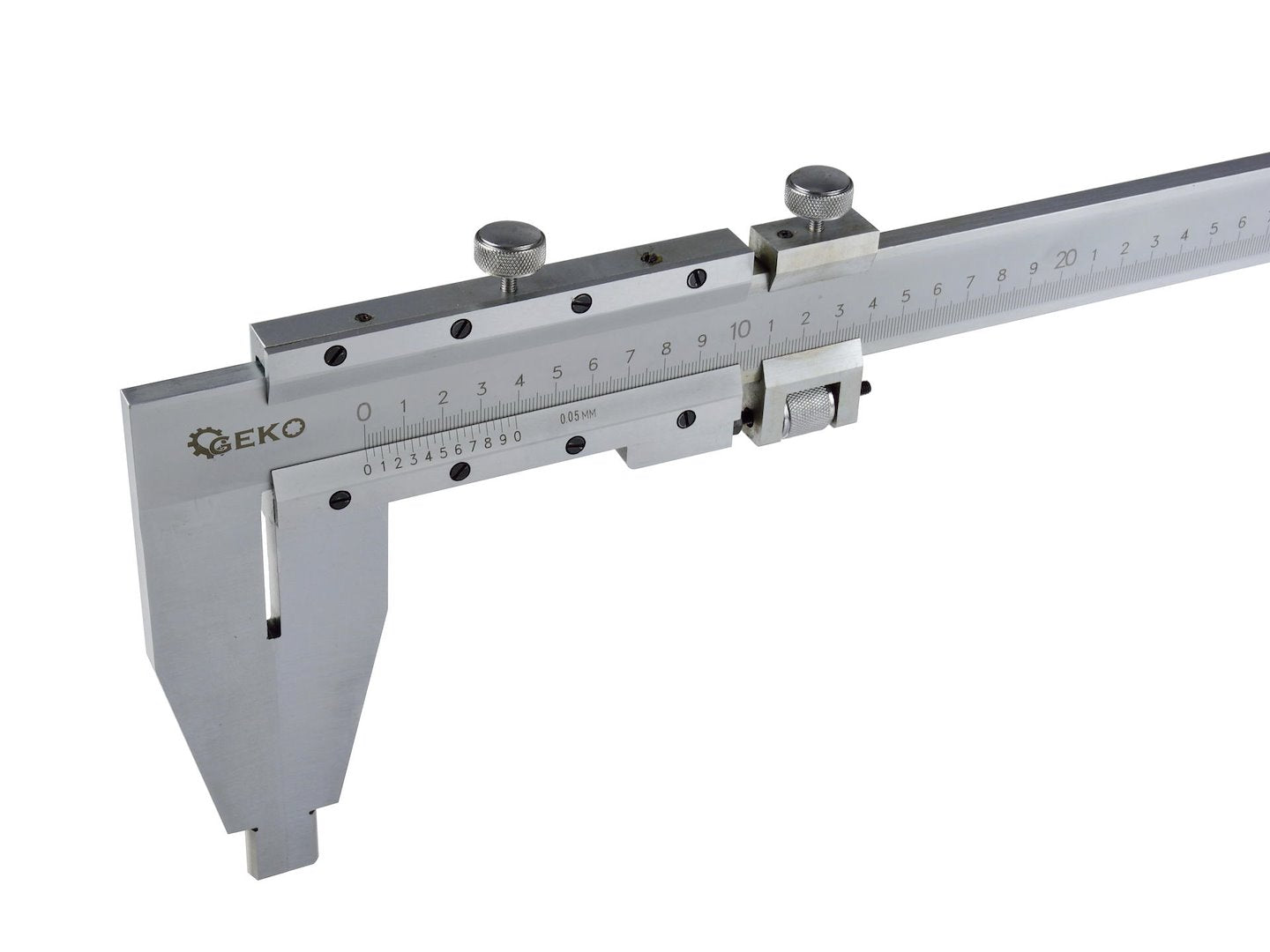 GEKO Heavy-Duty Vernier Caliper — 1000 mm Range, 0.05 mm Resolution
