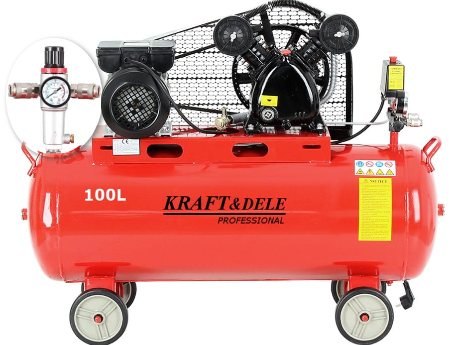 Õlikompressor 100L 230V + Separaatorkomplekt KD1472