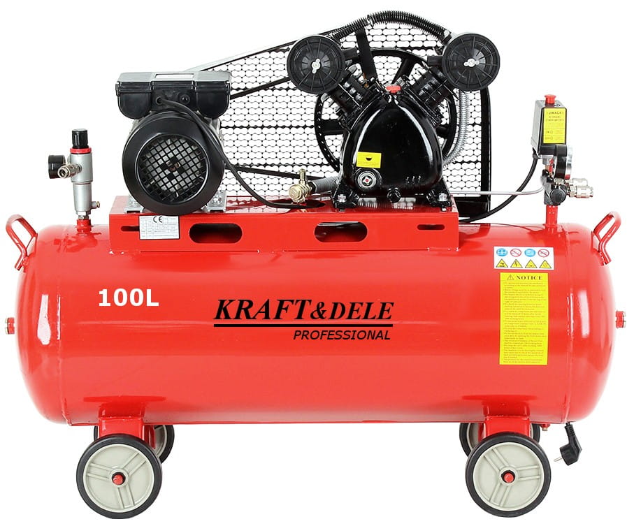 Õlikompressor 100L 230V + Separaatorkomplekt KD1472