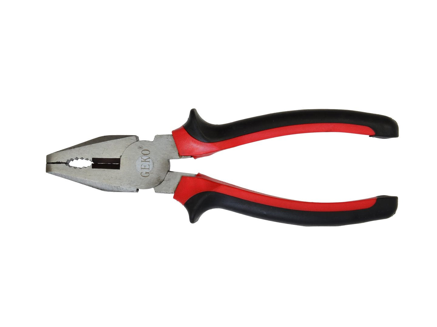 Combination Pliers, Polished, 180 mm / 7" (Red-Black)