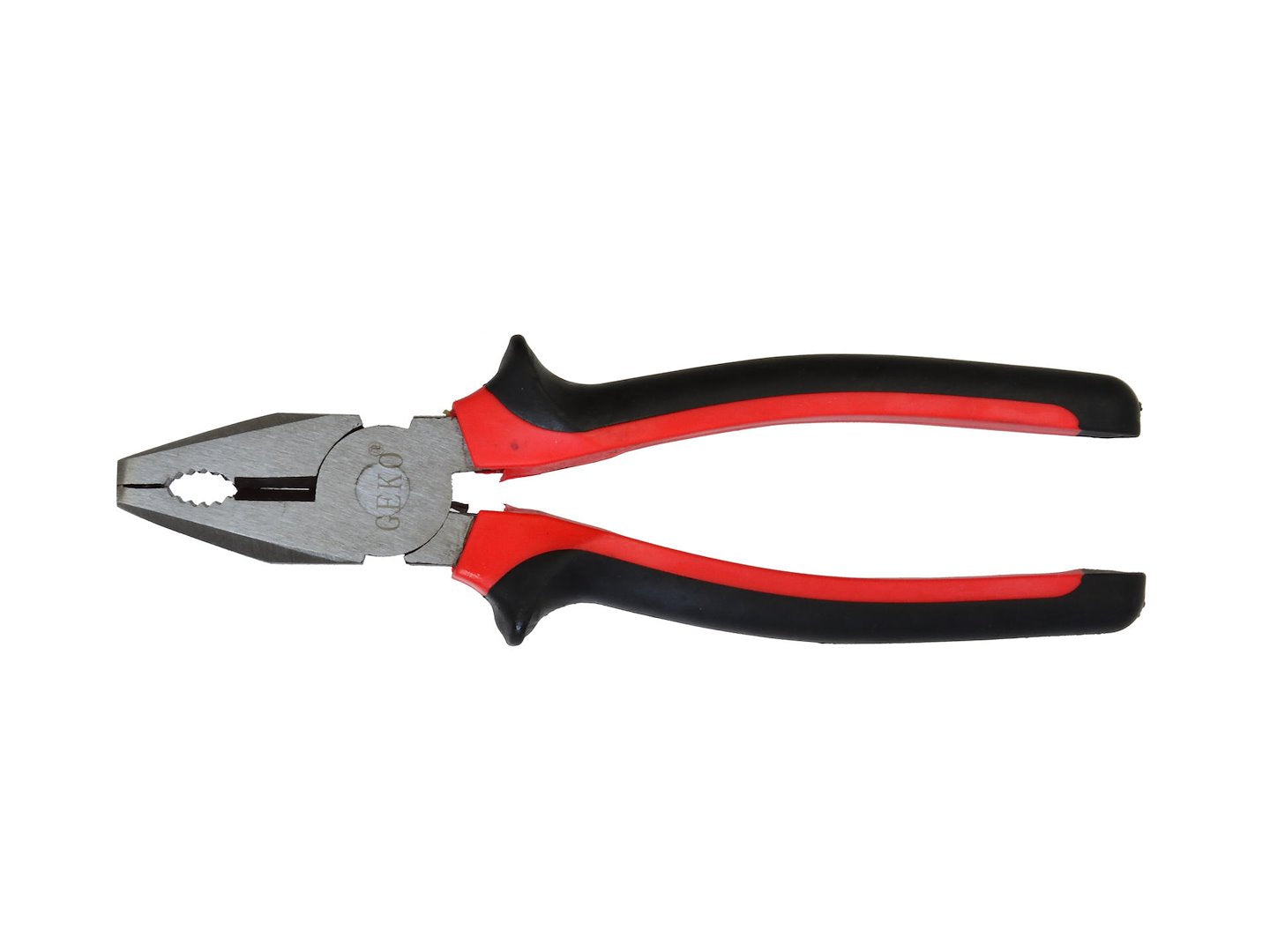 Combination Pliers, Polished, 200 mm / 8" (red-black)