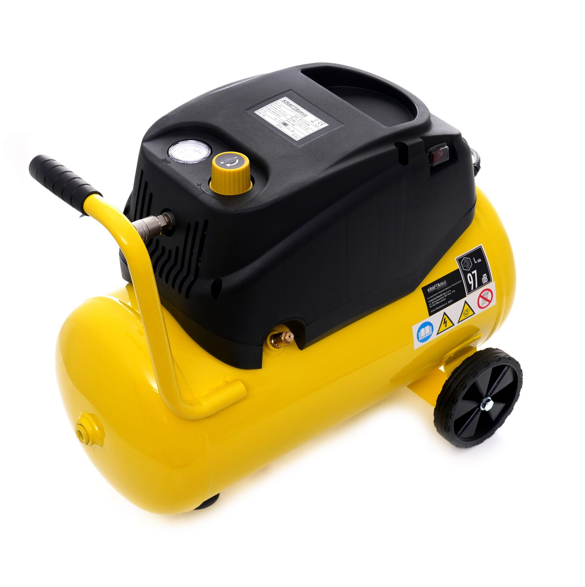 Õlivaba kompressor 24L 8bar KD1416