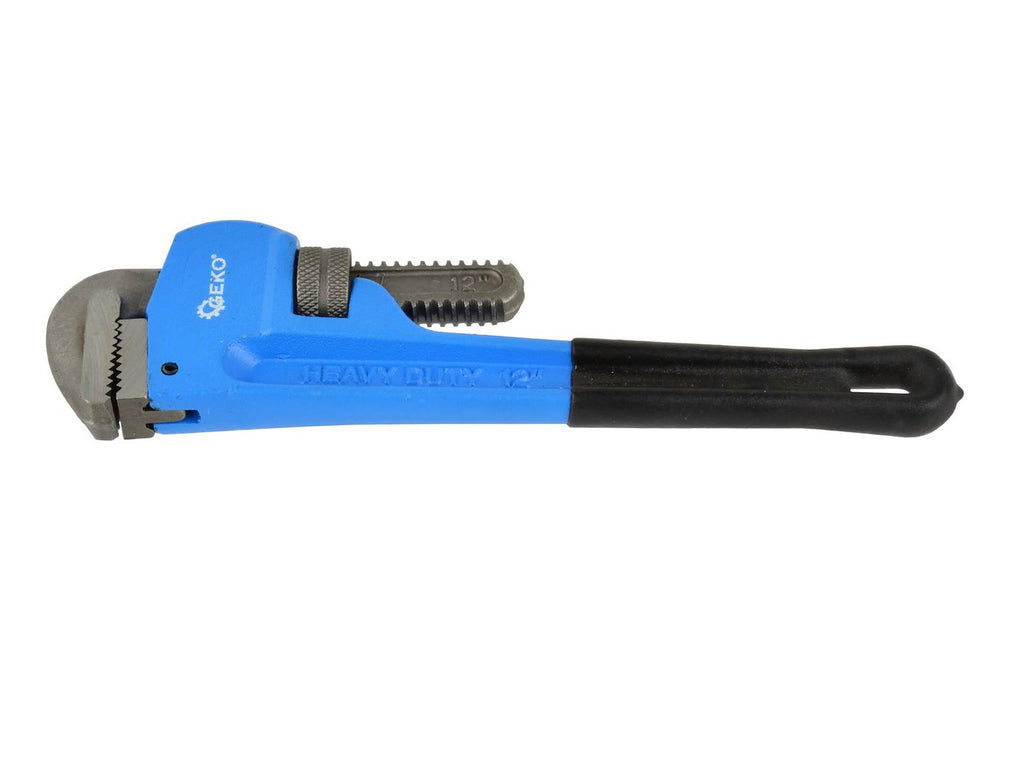 GEKO Profi Heavy-Duty Straight Pipe Wrench 12\"