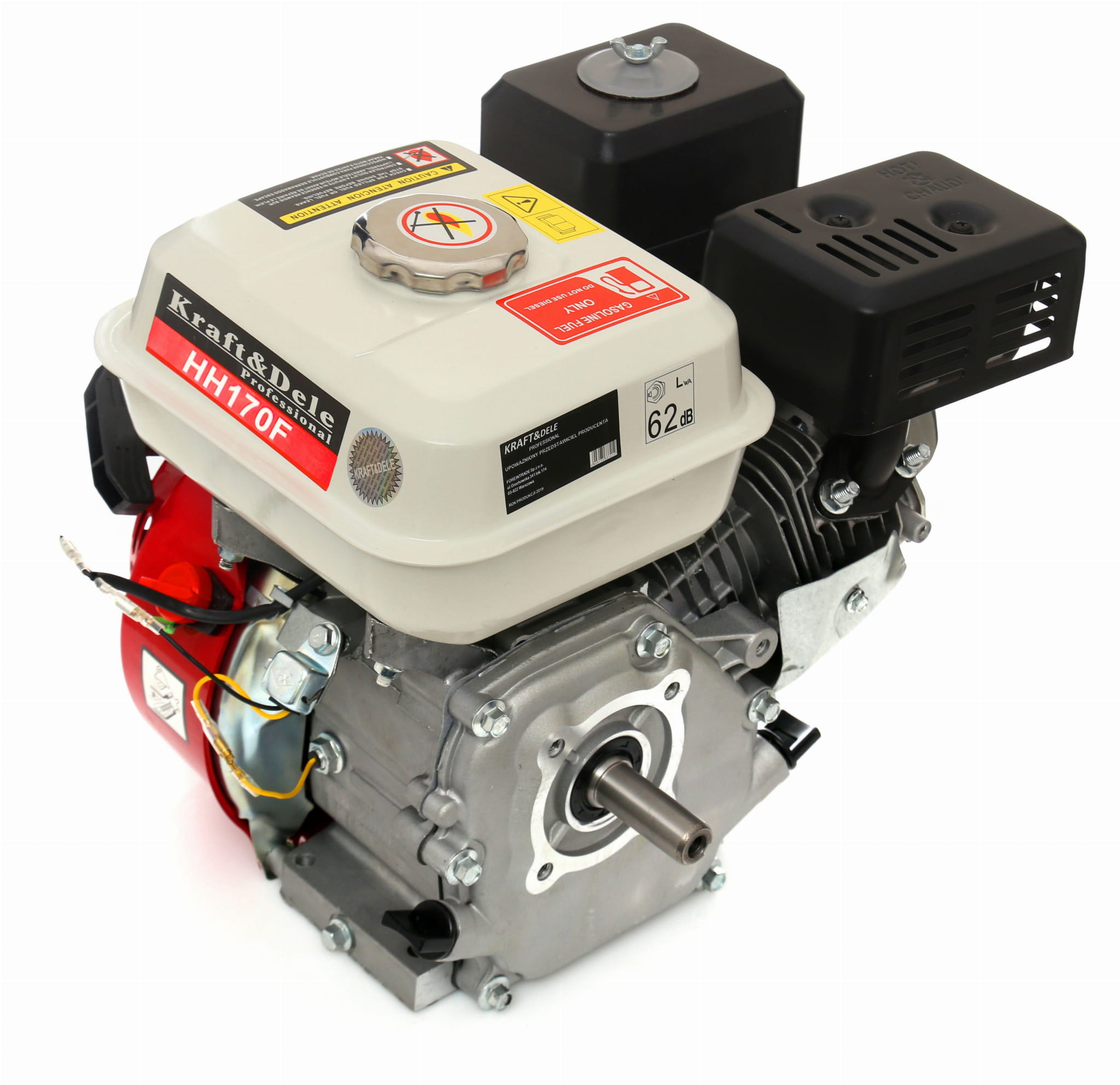 BENSIINIMOOTOR 7HJ VÕLL 20MM KD1825