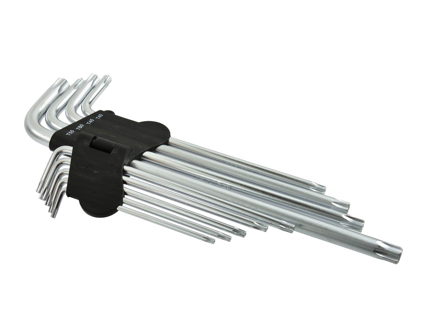 9-piece Long Arm Torx Key Wrench Set T15–T55