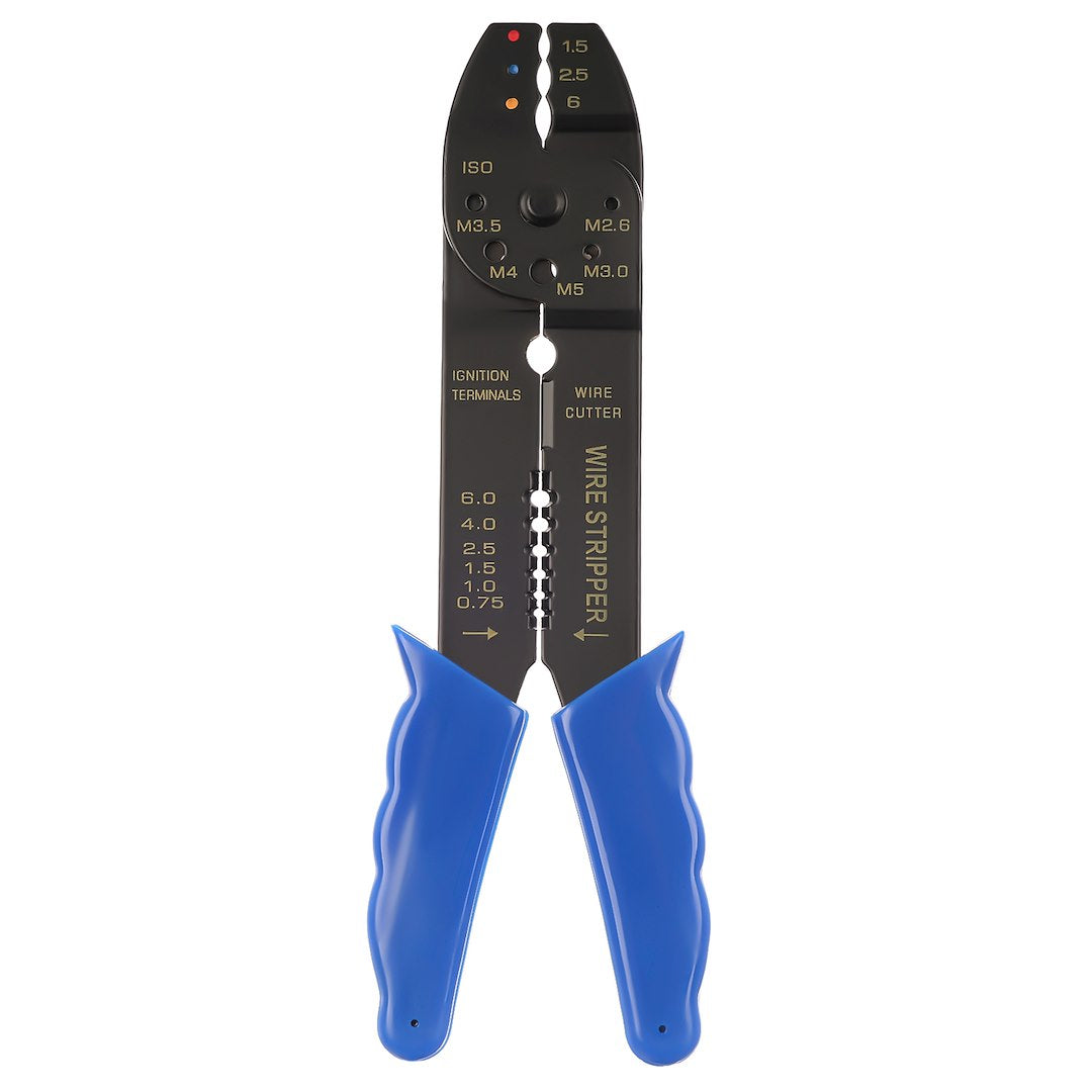 Wire Stripper/Crimper 8" 0.5-5.0 mm²