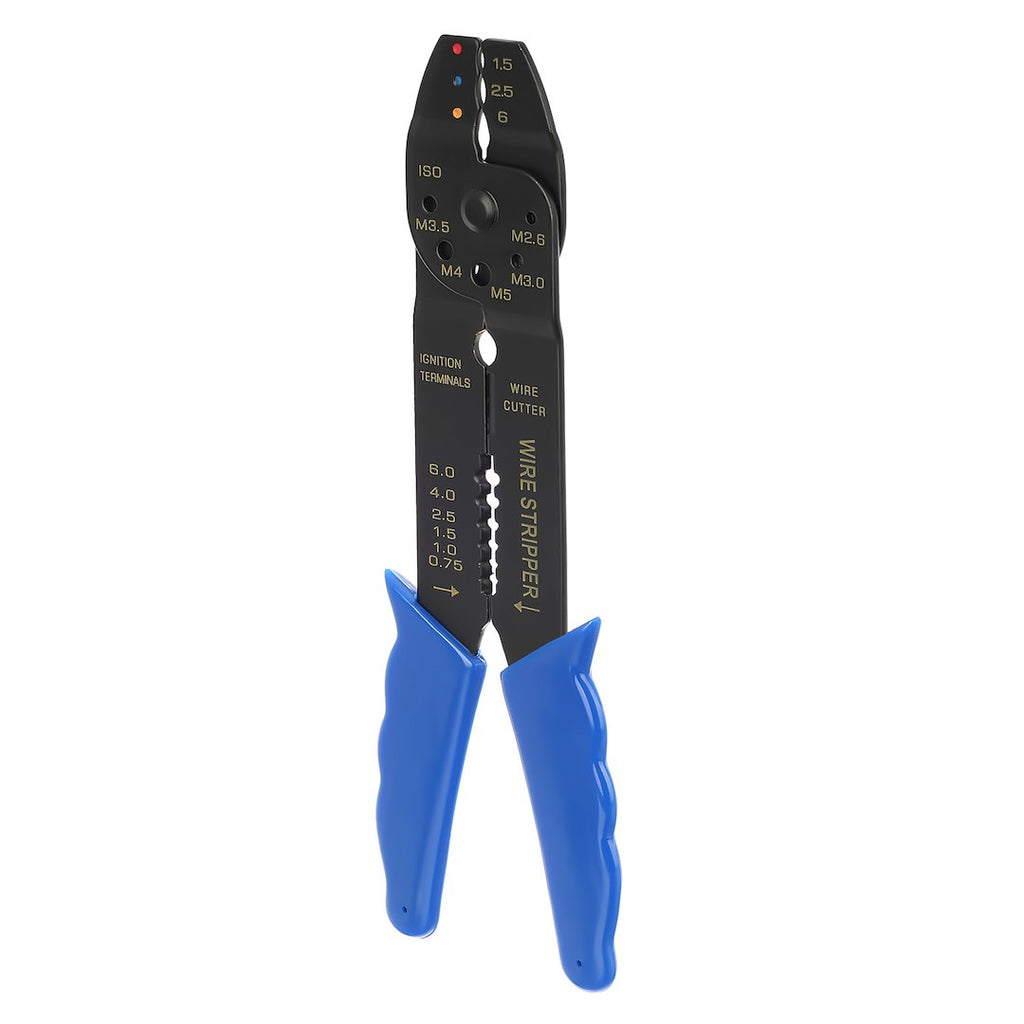 Wire Stripper/Crimper 8" 0.5-5.0 mm²